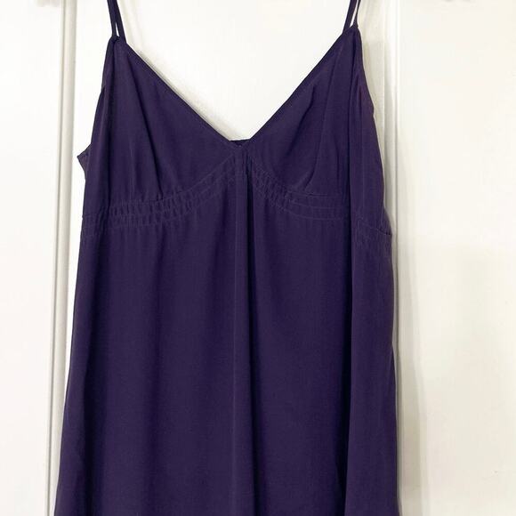 Twelfth Street By Cynthia Vincent Y2K Silk Slip Dress Purple Jewel Tone Small - Picture 6 of 11
